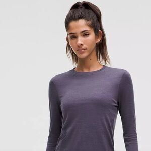 Lululemon Swiftly Wool Long Sleeve Shirt Waist Length XS